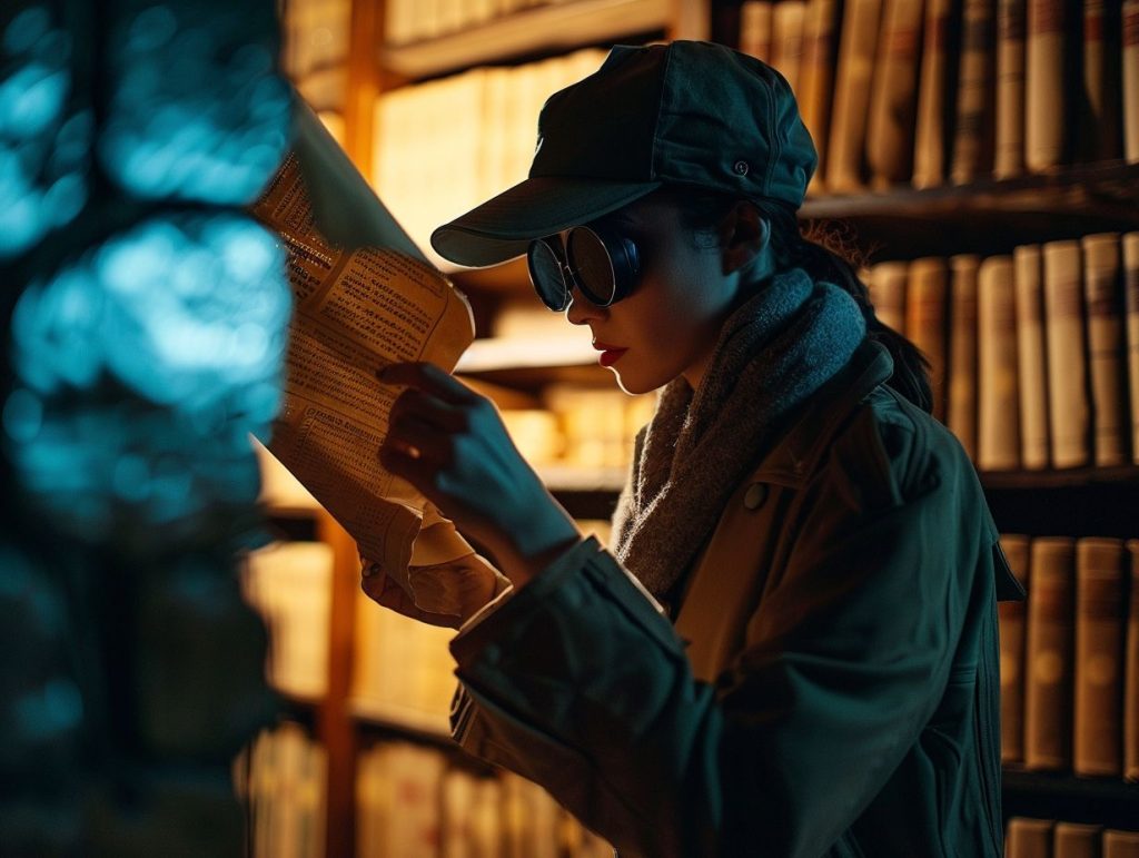 A private investigator can do background checks that doesn't get in the way of their work