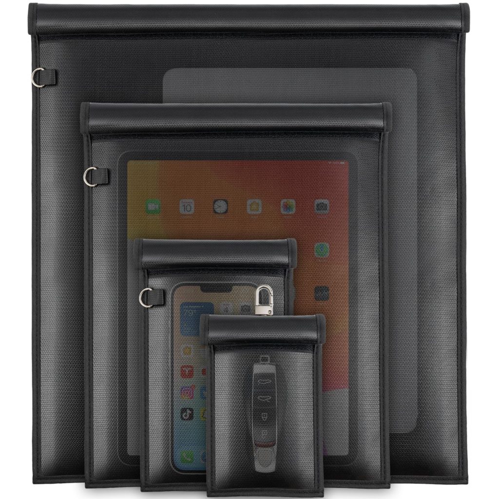 block signals with Faraday Bags